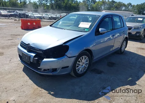 2011 Volkswagen Golf 2.5L 4-Door из США, поврежденный, VIN WVWDB7AJ8BW097573